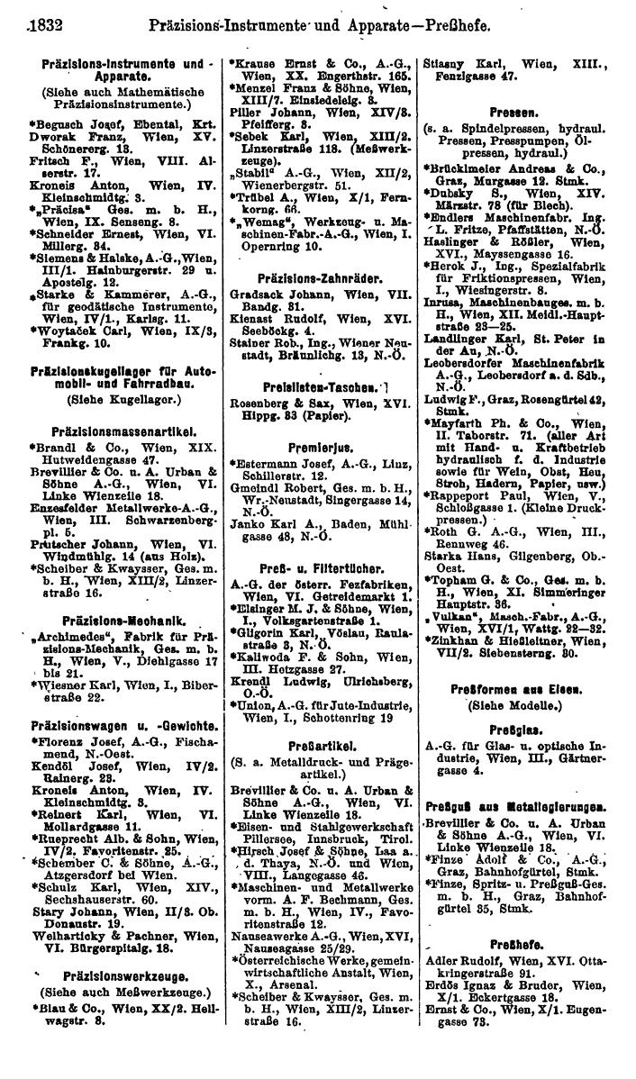 Compass. Finanzielles Jahrbuch 1923, Band IV: Österreich. - Page 2408