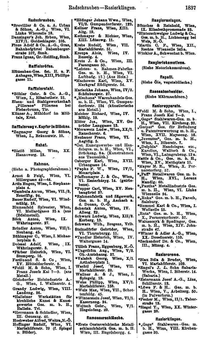 Compass. Finanzielles Jahrbuch 1923, Band IV: Österreich. - Page 2413