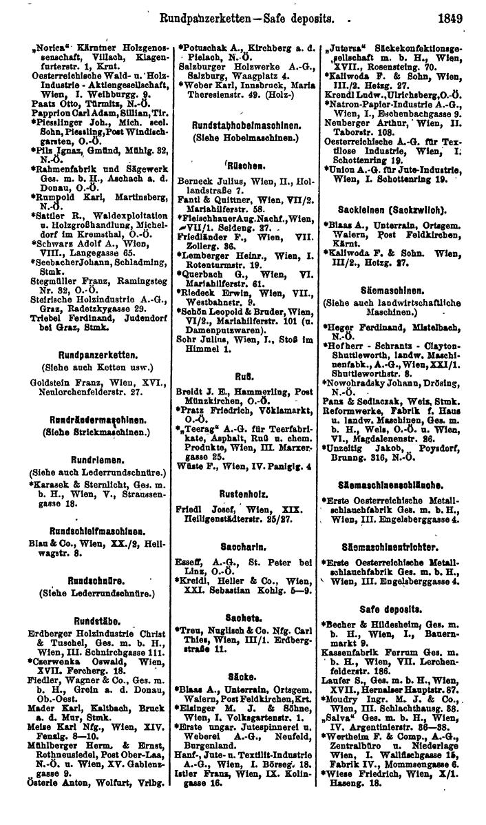 Compass. Finanzielles Jahrbuch 1923, Band IV: Österreich. - Seite 2425