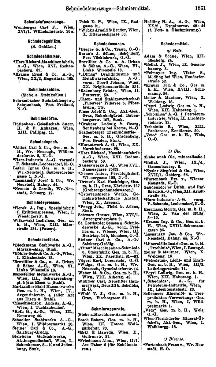 Compass. Finanzielles Jahrbuch 1923, Band IV: Österreich. - Page 2437