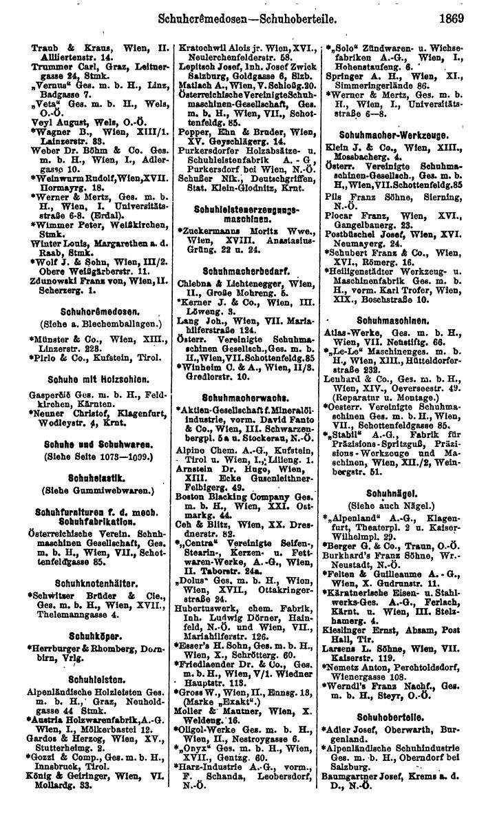 Compass. Finanzielles Jahrbuch 1923, Band IV: Österreich. - Page 2445