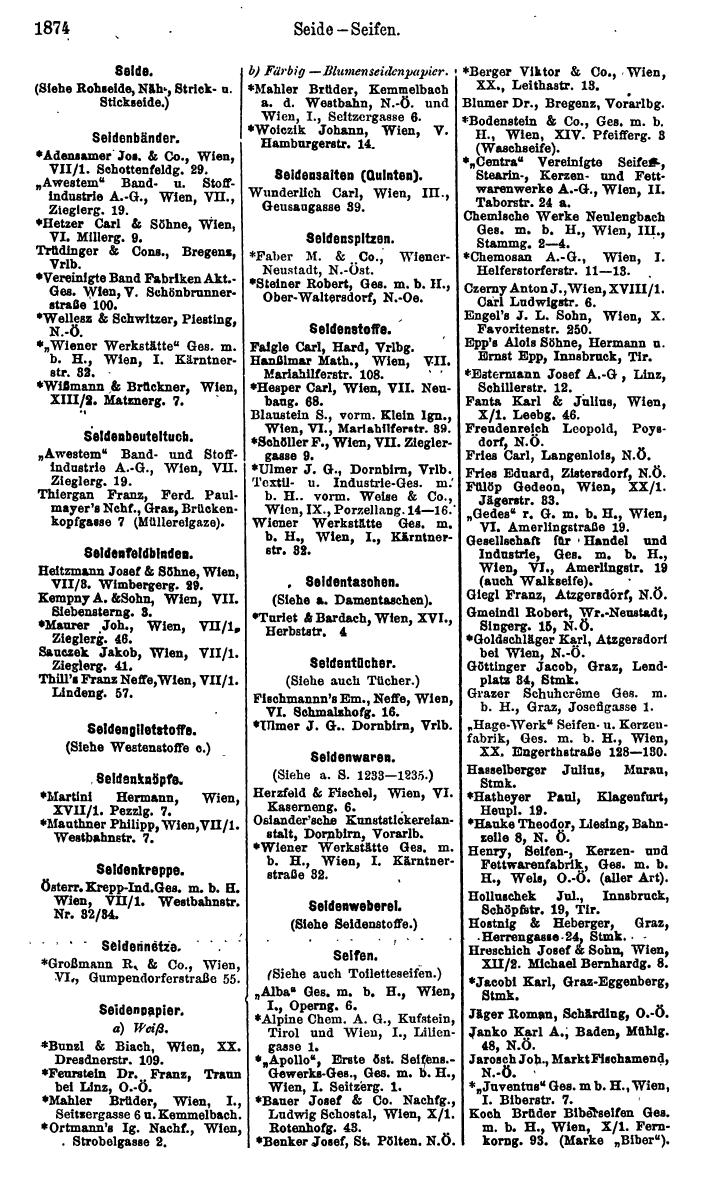 Compass. Finanzielles Jahrbuch 1923, Band IV: Österreich. - Page 2450