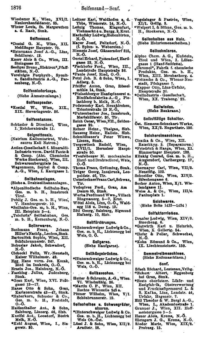 Compass. Finanzielles Jahrbuch 1923, Band IV: Österreich. - Page 2452