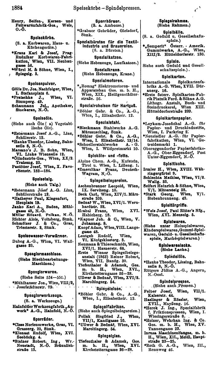 Compass. Finanzielles Jahrbuch 1923, Band IV: Österreich. - Seite 2460