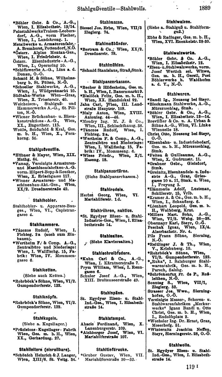 Compass. Finanzielles Jahrbuch 1923, Band IV: Österreich. - Page 2465