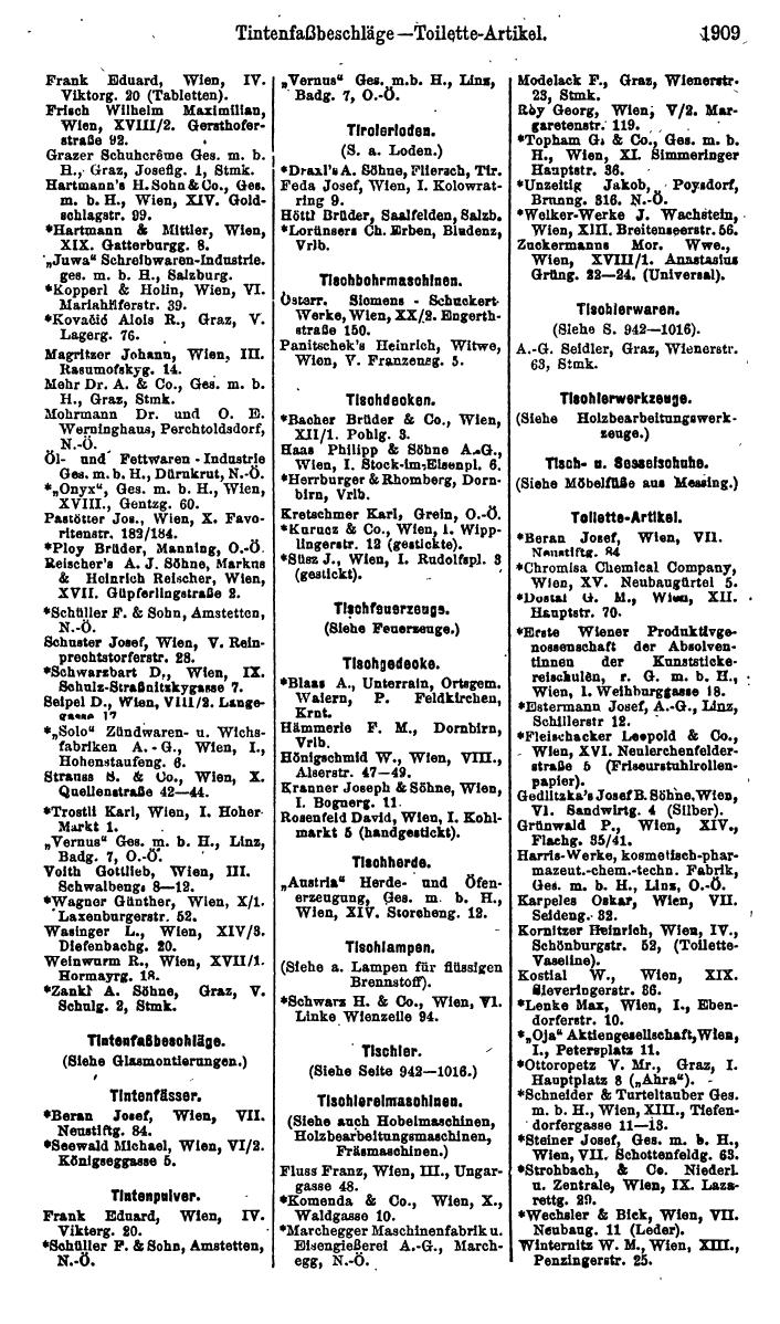 Compass. Finanzielles Jahrbuch 1923, Band IV: Österreich. - Seite 2485