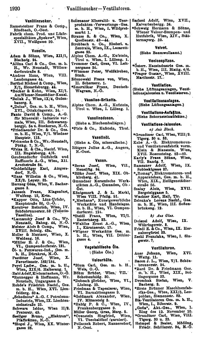 Compass. Finanzielles Jahrbuch 1923, Band IV: Österreich. - Seite 2496