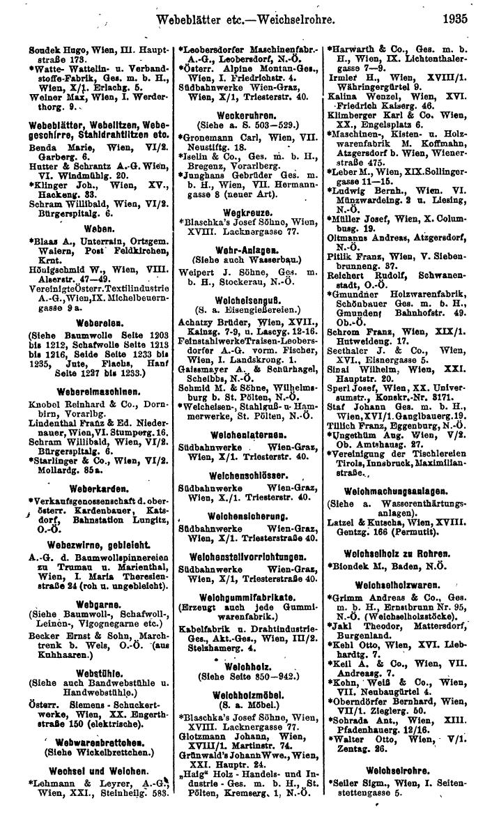 Compass. Finanzielles Jahrbuch 1923, Band IV: Österreich. - Page 2511