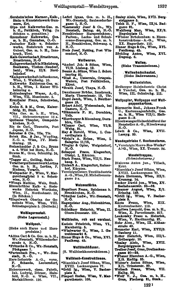 Compass. Finanzielles Jahrbuch 1923, Band IV: Österreich. - Page 2513