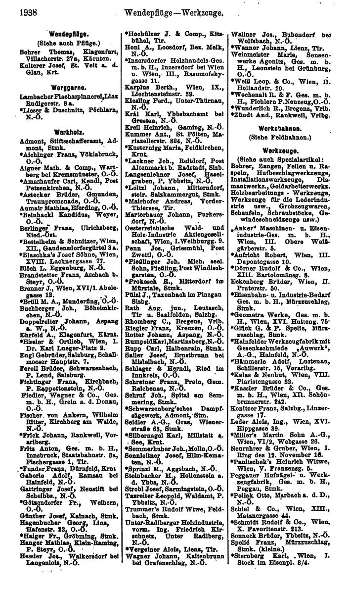 Compass. Finanzielles Jahrbuch 1923, Band IV: Österreich. - Page 2514