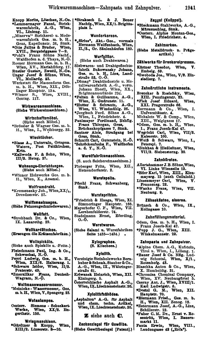 Compass. Finanzielles Jahrbuch 1923, Band IV: Österreich. - Page 2517