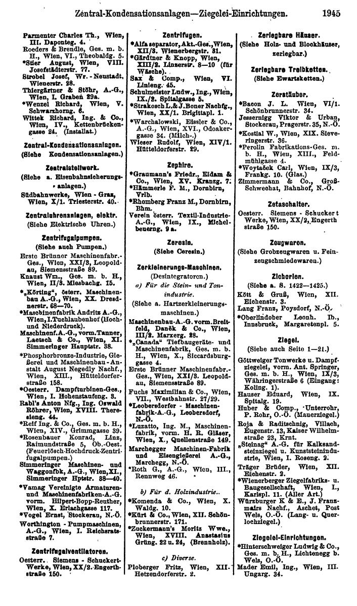 Compass. Finanzielles Jahrbuch 1923, Band IV: Österreich. - Seite 2521