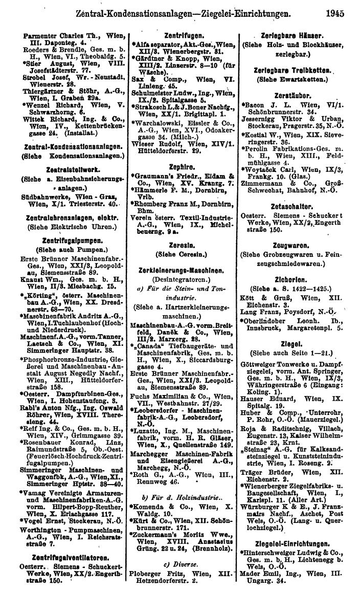 Compass. Finanzielles Jahrbuch 1923, Band IV: Österreich. - Page 2521