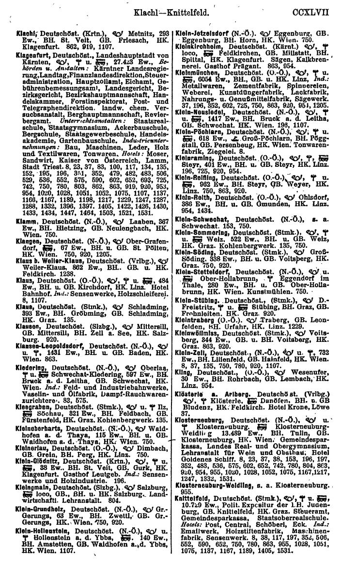 Compass. Finanzielles Jahrbuch 1923, Band IV: Österreich. - Seite 253