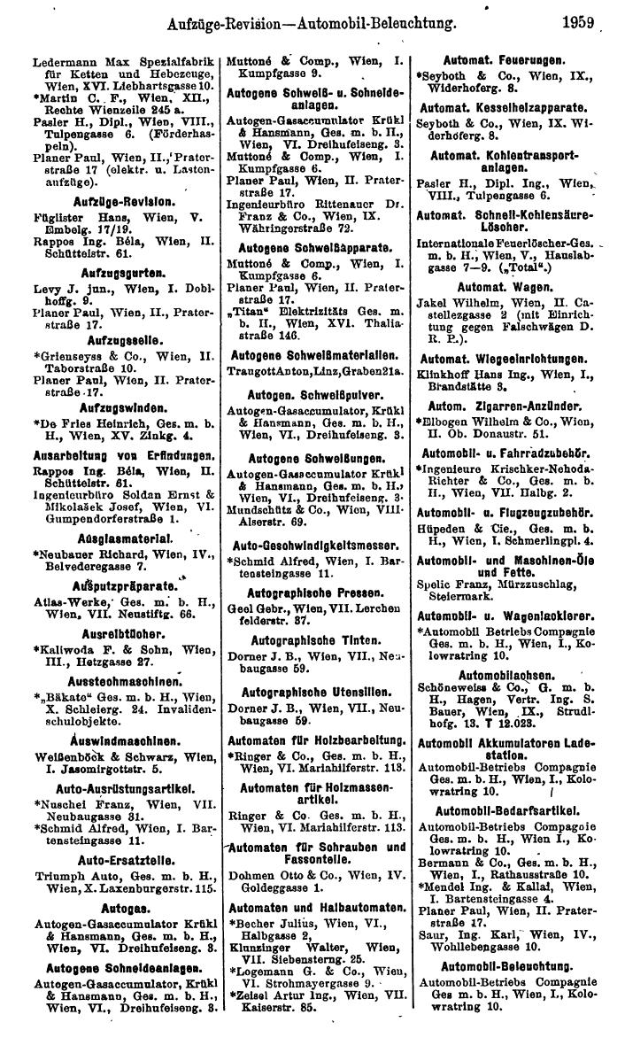 Compass. Finanzielles Jahrbuch 1923, Band IV: Österreich. - Page 2535