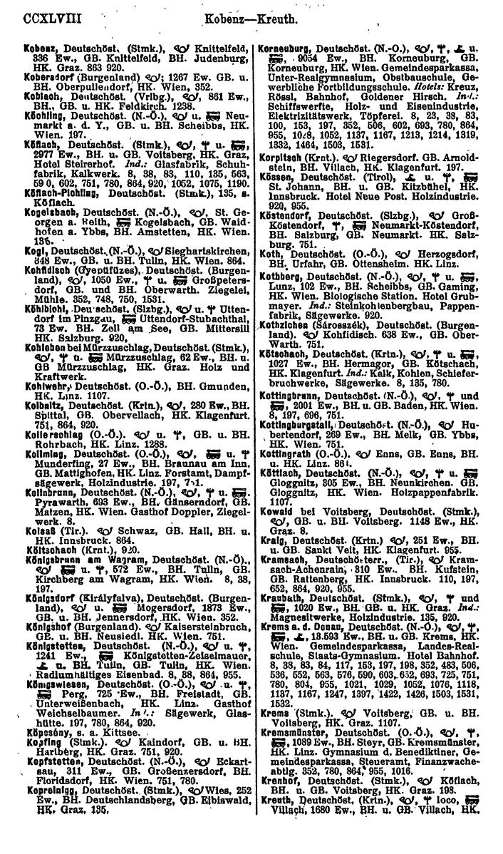 Compass. Finanzielles Jahrbuch 1923, Band IV: Österreich. - Page 254