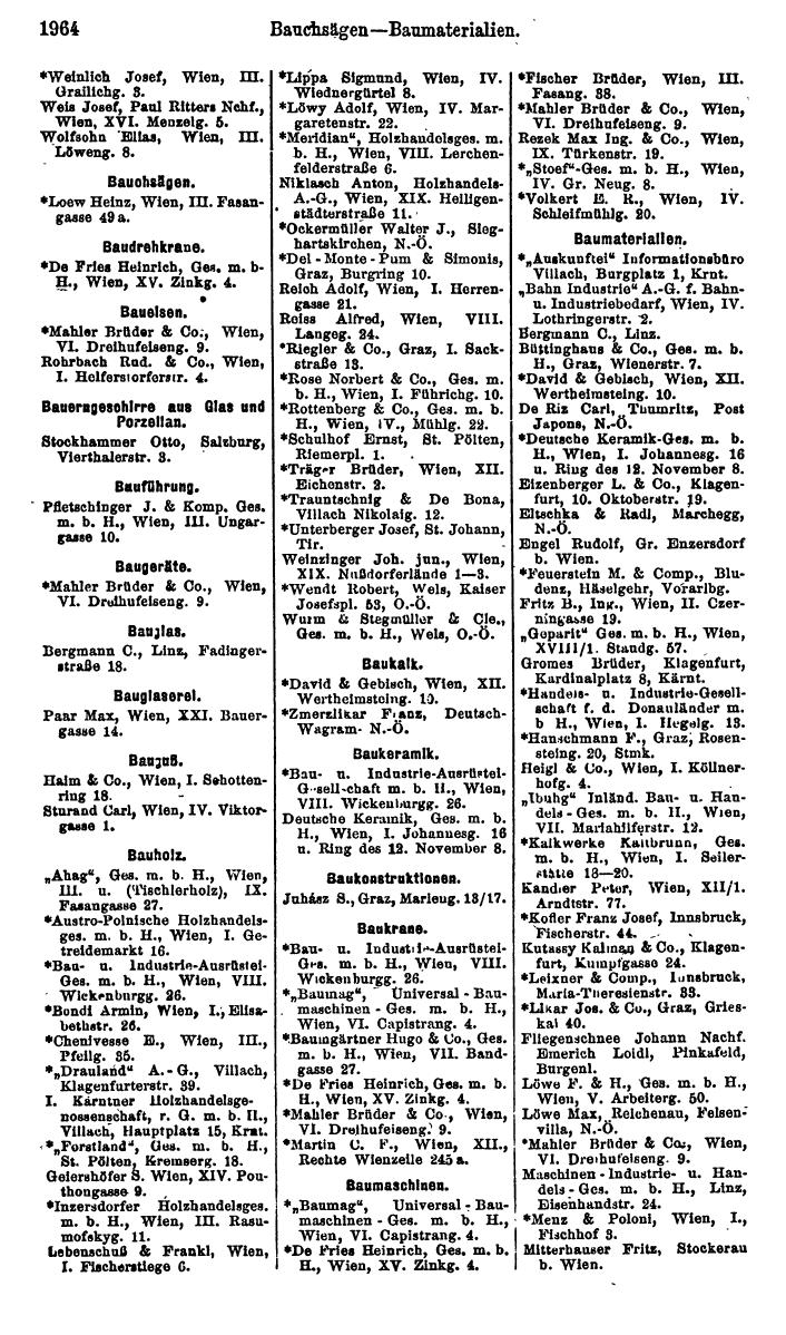 Compass. Finanzielles Jahrbuch 1923, Band IV: Österreich. - Seite 2540