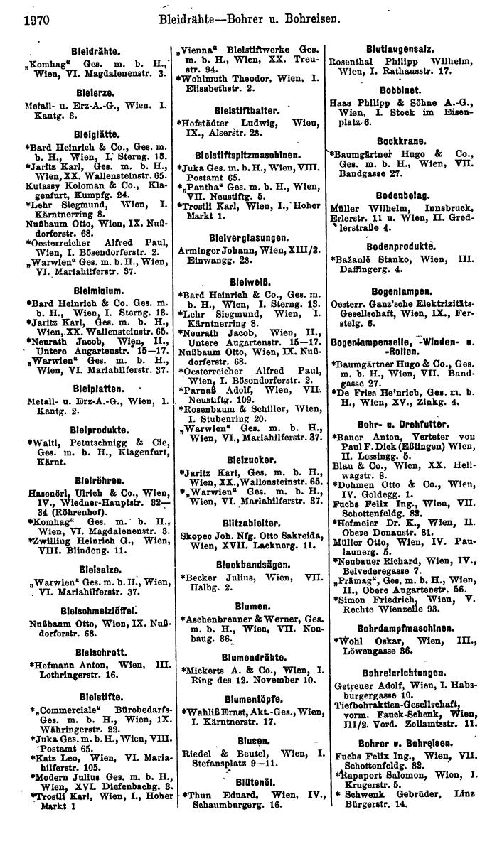 Compass. Finanzielles Jahrbuch 1923, Band IV: Österreich. - Page 2546