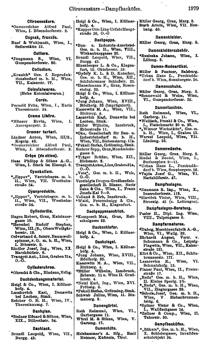 Compass. Finanzielles Jahrbuch 1923, Band IV: Österreich. - Page 2555