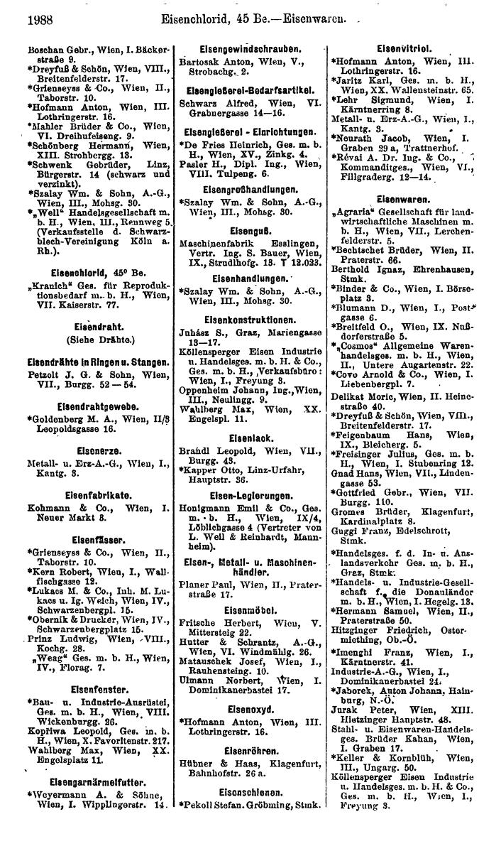 Compass. Finanzielles Jahrbuch 1923, Band IV: Österreich. - Page 2564