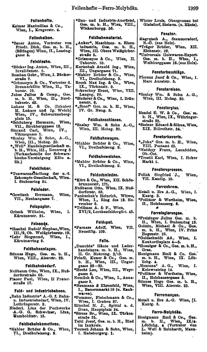 Compass. Finanzielles Jahrbuch 1923, Band IV: Österreich. - Seite 2575