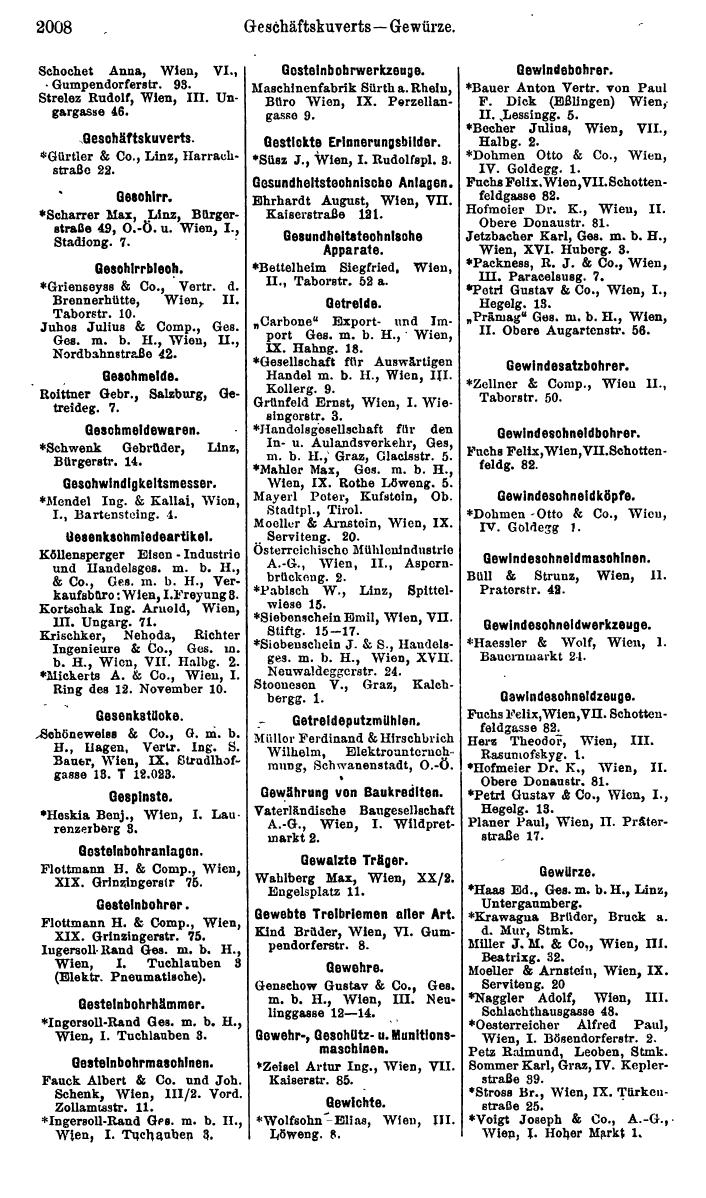 Compass. Finanzielles Jahrbuch 1923, Band IV: Österreich. - Seite 2584