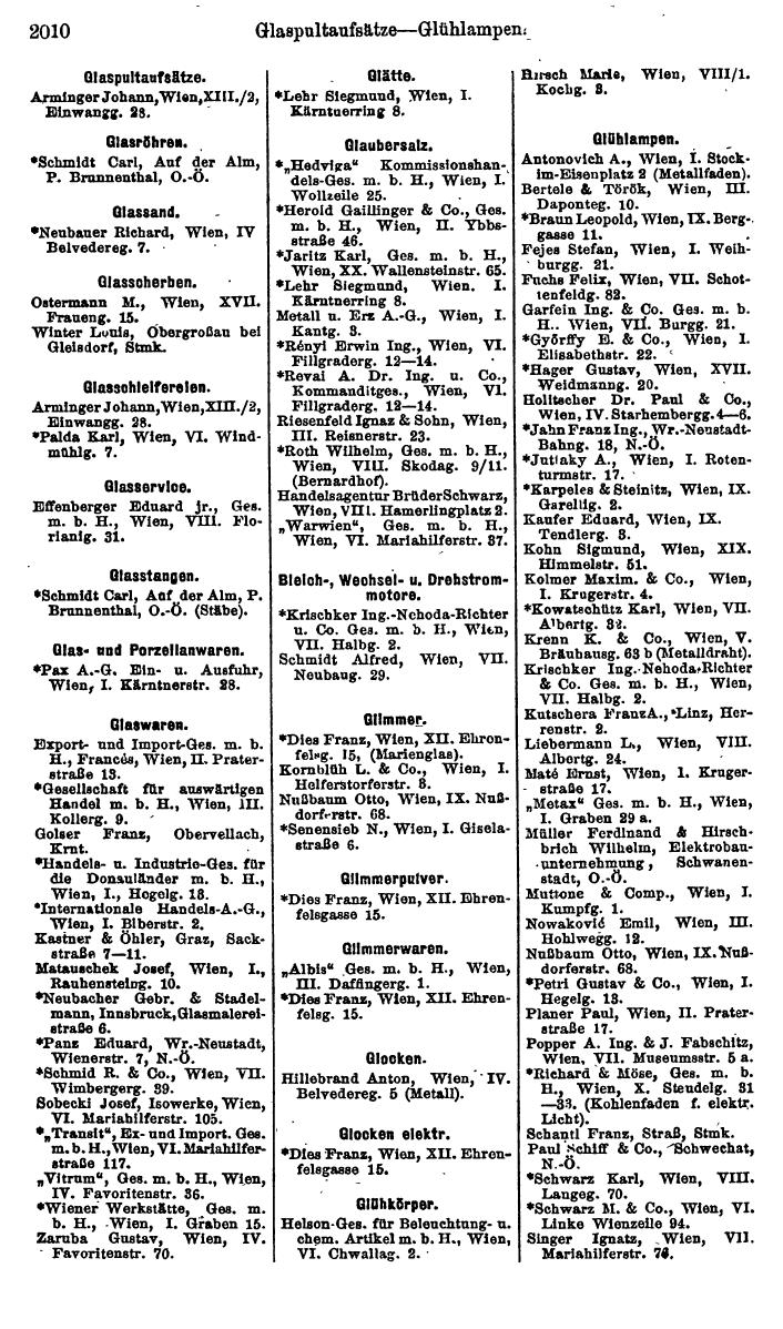 Compass. Finanzielles Jahrbuch 1923, Band IV: Österreich. - Seite 2586