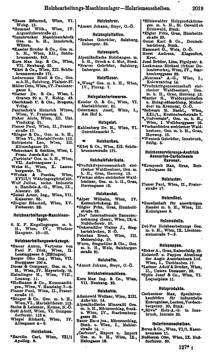 Compass. Finanzielles Jahrbuch 1923, Band IV: Österreich. - Seite 2595