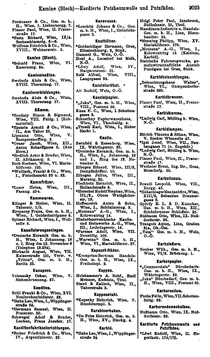 Compass. Finanzielles Jahrbuch 1923, Band IV: Österreich. - Seite 2601