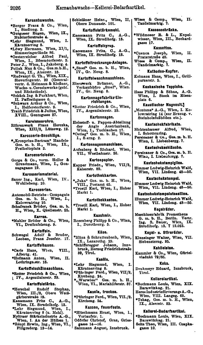 Compass. Finanzielles Jahrbuch 1923, Band IV: Österreich. - Page 2602
