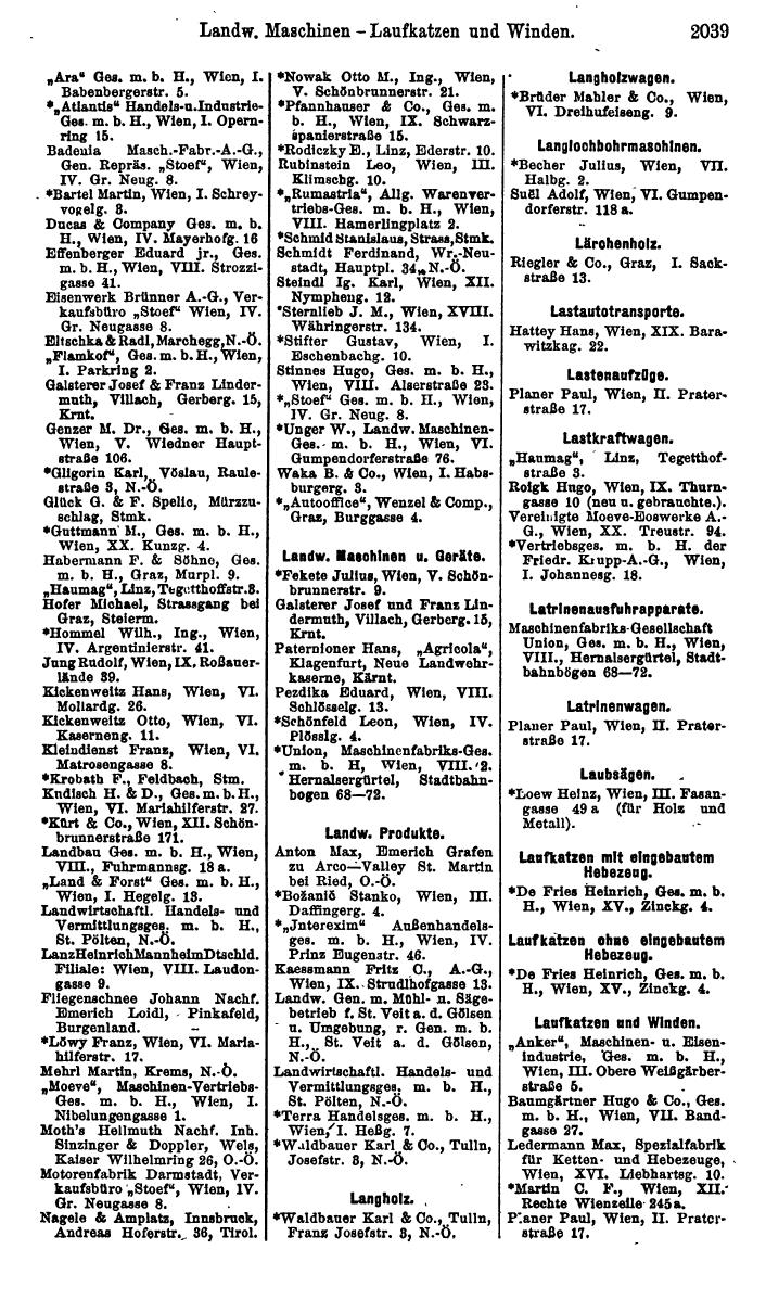 Compass. Finanzielles Jahrbuch 1923, Band IV: Österreich. - Seite 2615