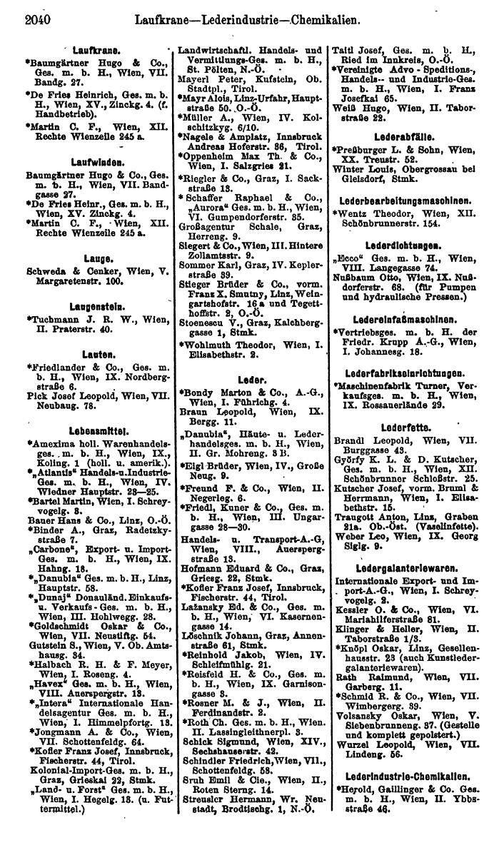 Compass. Finanzielles Jahrbuch 1923, Band IV: Österreich. - Seite 2616