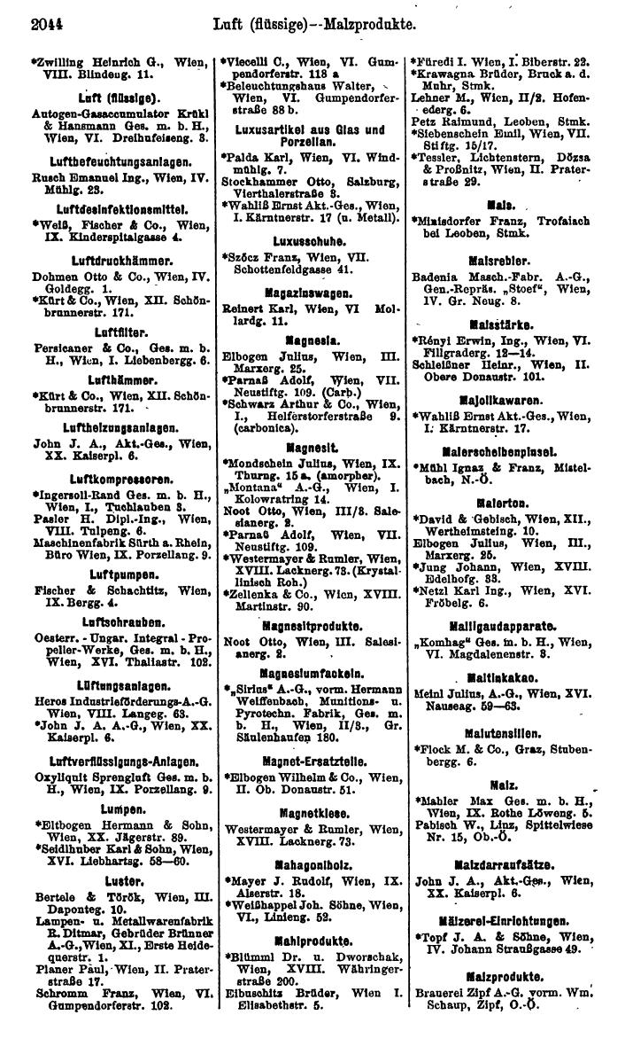 Compass. Finanzielles Jahrbuch 1923, Band IV: Österreich. - Seite 2620