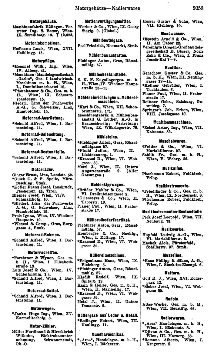 Compass. Finanzielles Jahrbuch 1923, Band IV: Österreich. - Page 2629