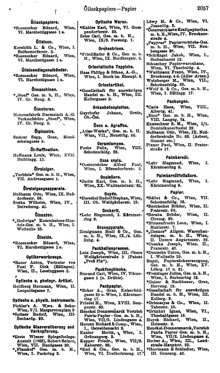 Compass. Finanzielles Jahrbuch 1923, Band IV: Österreich. - Page 2633