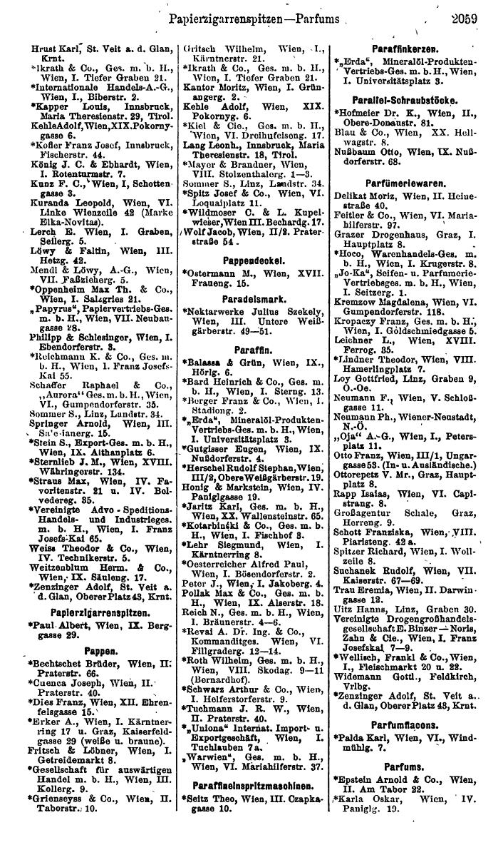 Compass. Finanzielles Jahrbuch 1923, Band IV: Österreich. - Seite 2635