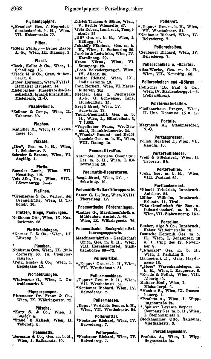 Compass. Finanzielles Jahrbuch 1923, Band IV: Österreich. - Page 2638