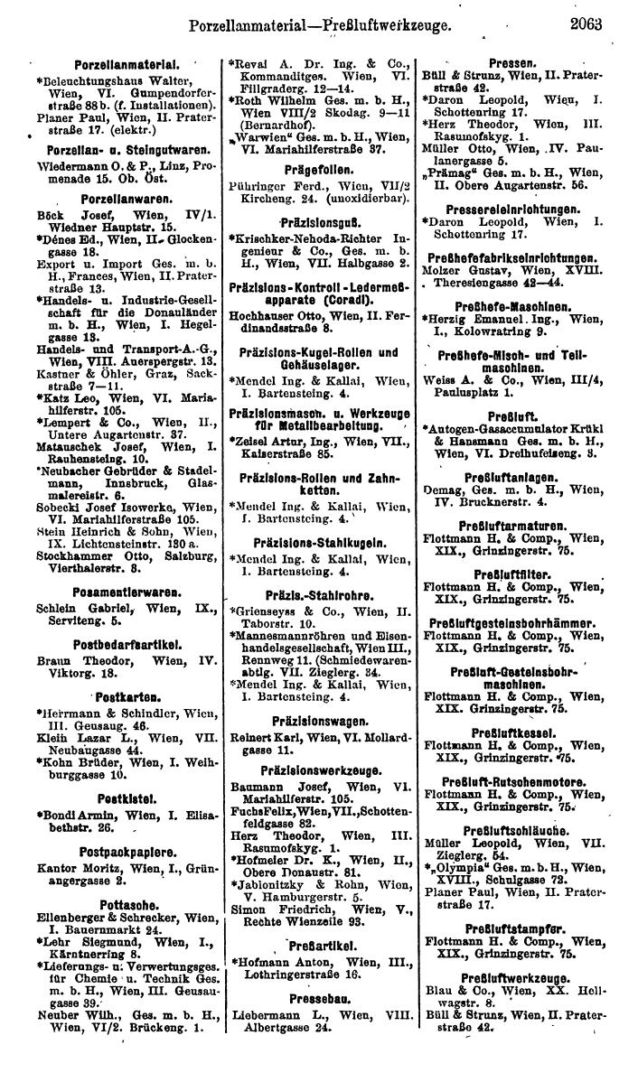 Compass. Finanzielles Jahrbuch 1923, Band IV: Österreich. - Page 2639