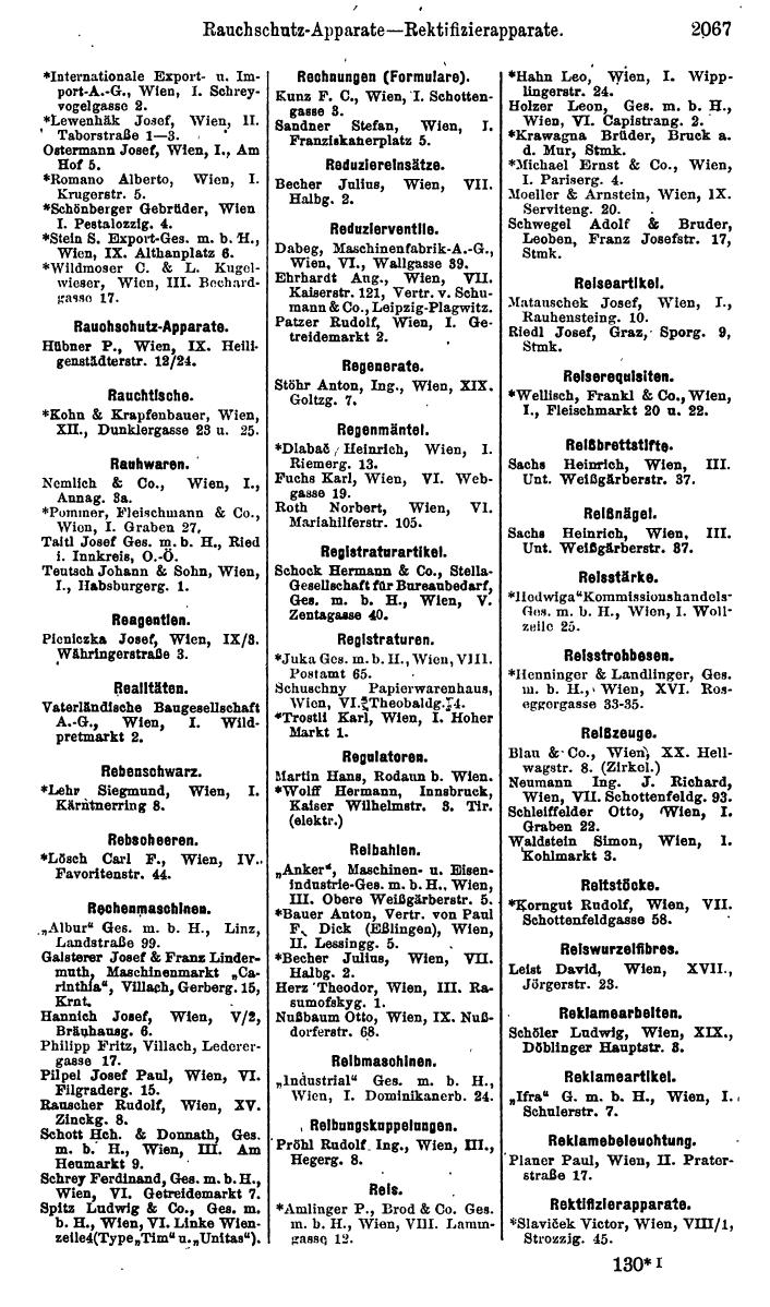 Compass. Finanzielles Jahrbuch 1923, Band IV: Österreich. - Seite 2643