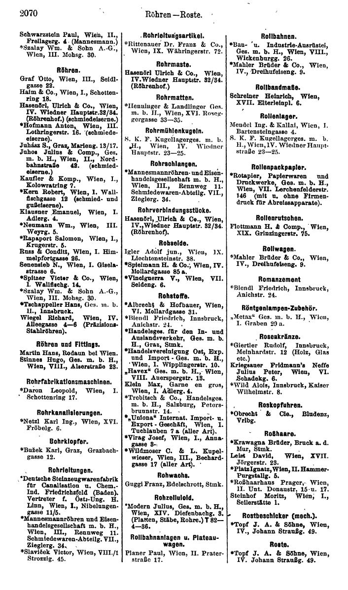 Compass. Finanzielles Jahrbuch 1923, Band IV: Österreich. - Page 2646