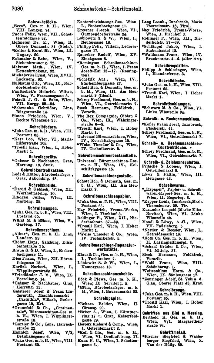 Compass. Finanzielles Jahrbuch 1923, Band IV: Österreich. - Page 2656