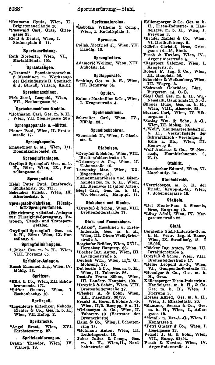 Compass. Finanzielles Jahrbuch 1923, Band IV: Österreich. - Seite 2664