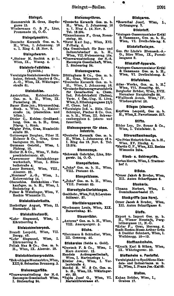 Compass. Finanzielles Jahrbuch 1923, Band IV: Österreich. - Seite 2667