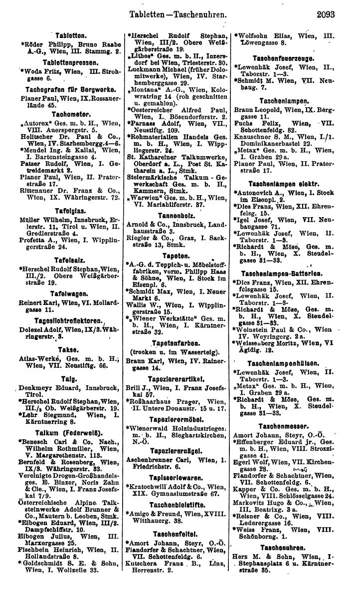 Compass. Finanzielles Jahrbuch 1923, Band IV: Österreich. - Seite 2669