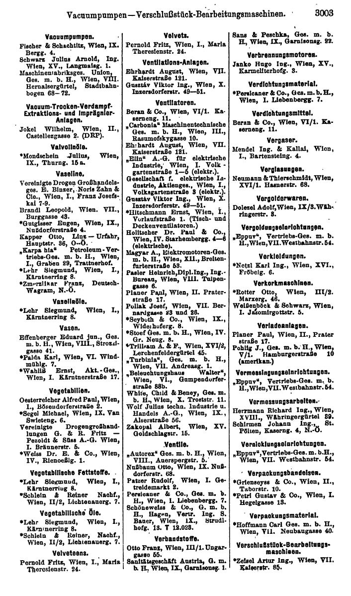 Compass. Finanzielles Jahrbuch 1923, Band IV: Österreich. - Seite 2679