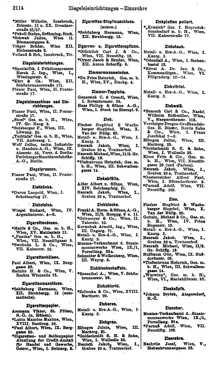 Compass. Finanzielles Jahrbuch 1923, Band IV: Österreich. - Seite 2690