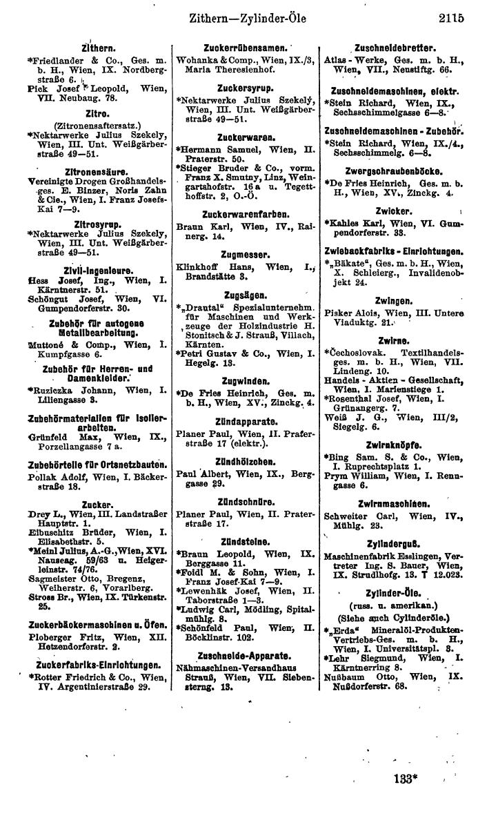 Compass. Finanzielles Jahrbuch 1923, Band IV: Österreich. - Seite 2691