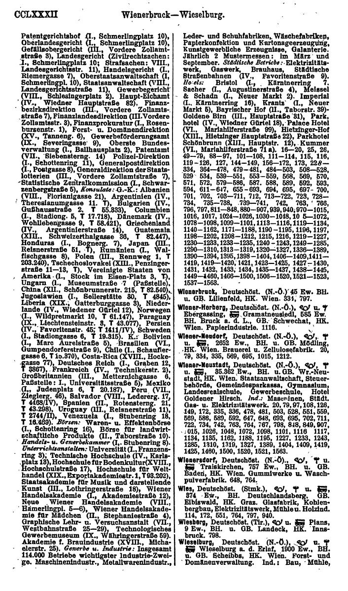 Compass. Finanzielles Jahrbuch 1923, Band IV: Österreich. - Seite 288