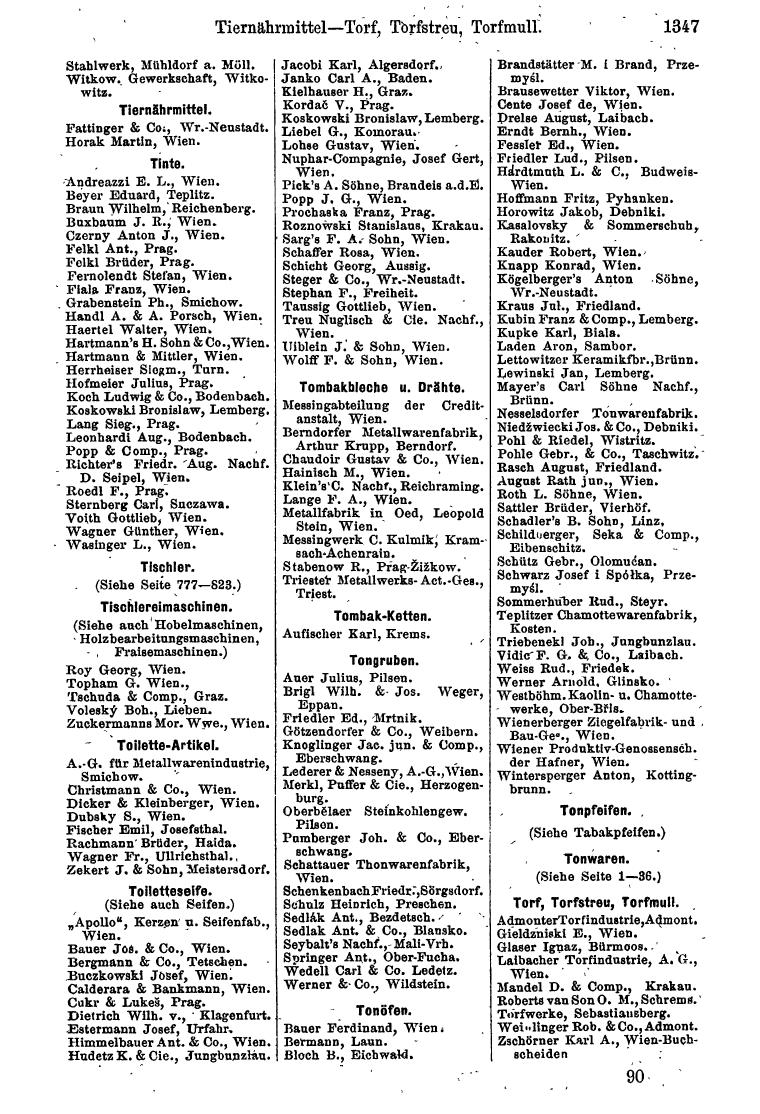 Compass 1906, III. Band - Page 1639