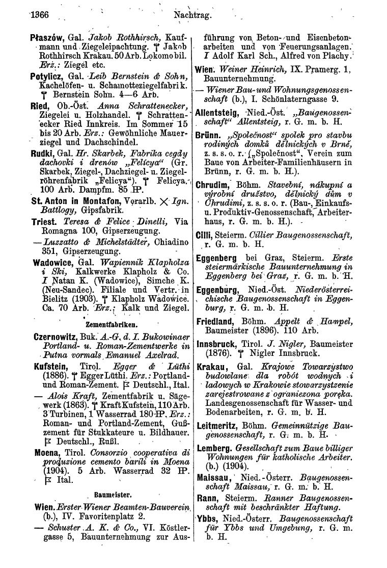 Compass 1906, III. Band - Page 1660
